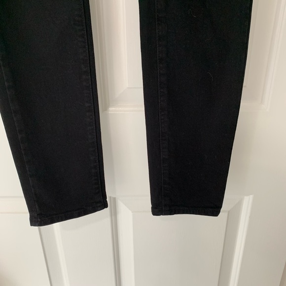 Paige Jeans Black Distressed Size 28 - Picture 4 of 12